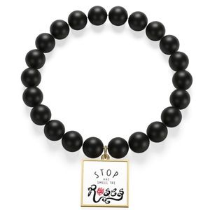 Obscenity Bracelet ( Stop And Smell The Roses)